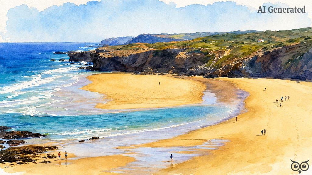 A melhor praia da Europa fica em Portugal