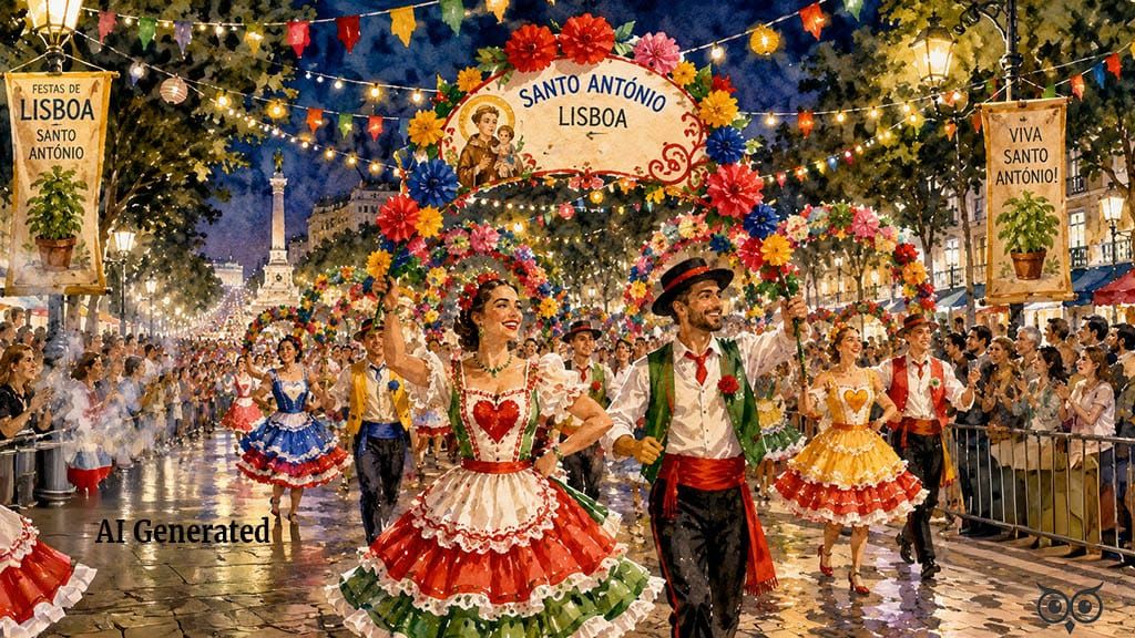 Santo António e as Marchas Populares de Lisboa