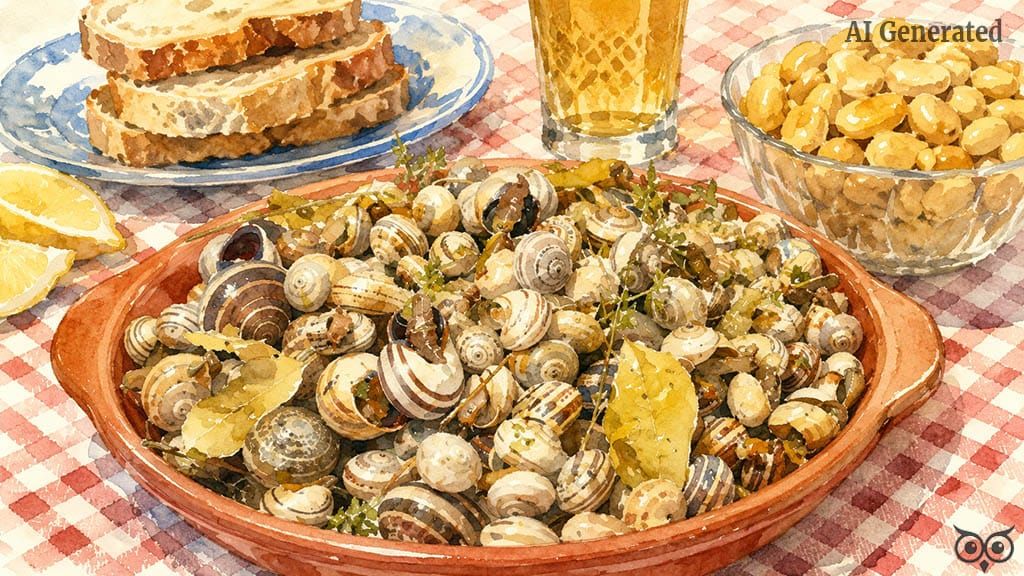 Há caracóis! O sabor do verão português