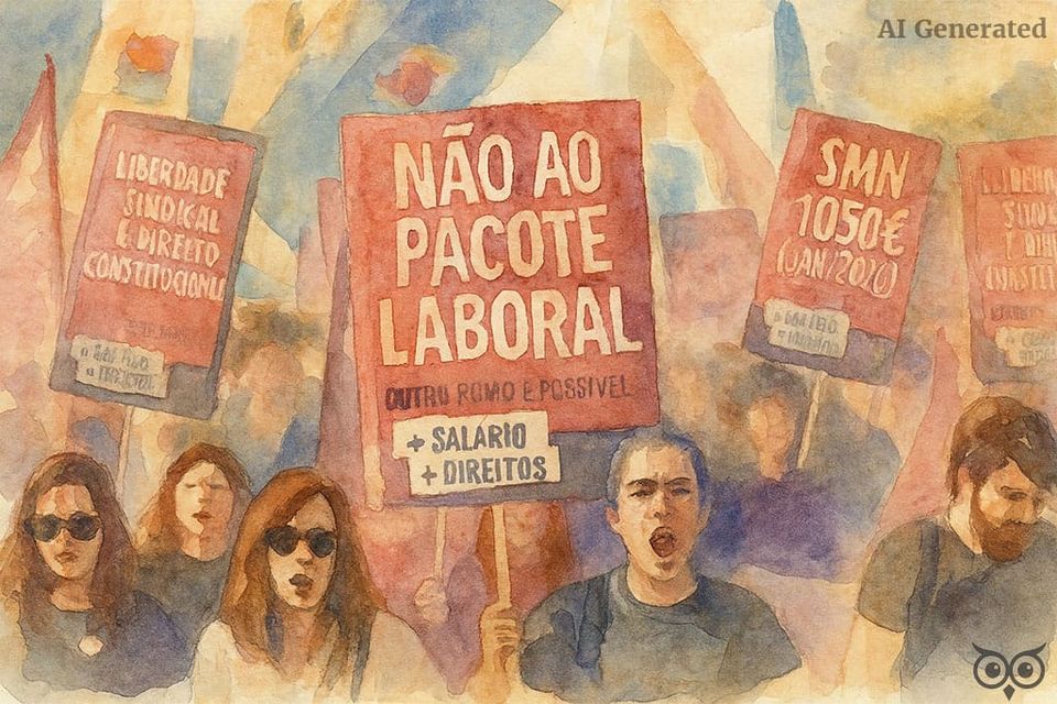 Greve Geral em Portugal: Porque é que o país vai parar?