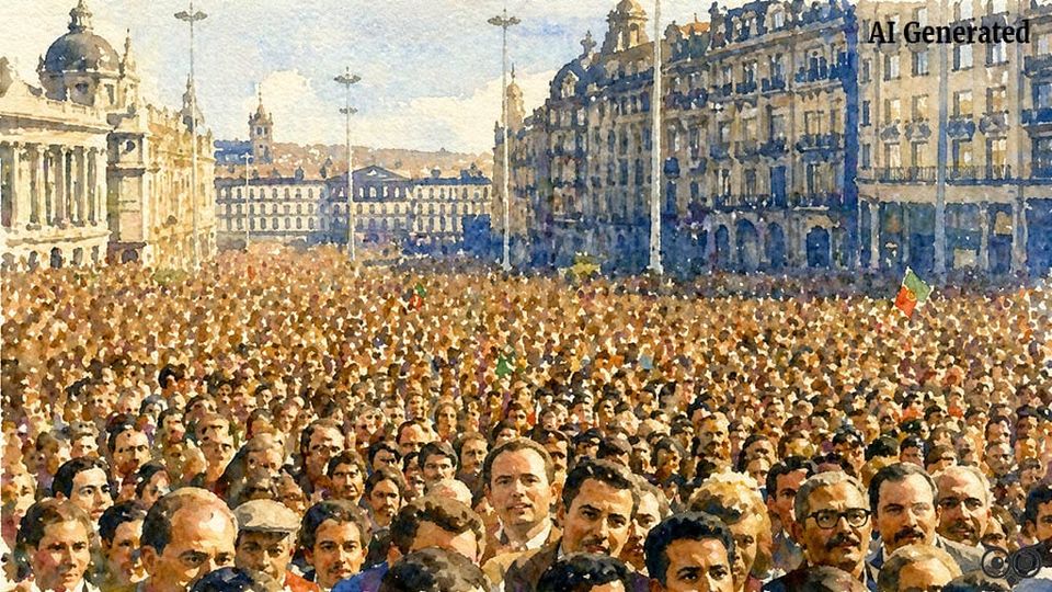 1º de Maio de 1974: a primeira grande manifestação em liberdade