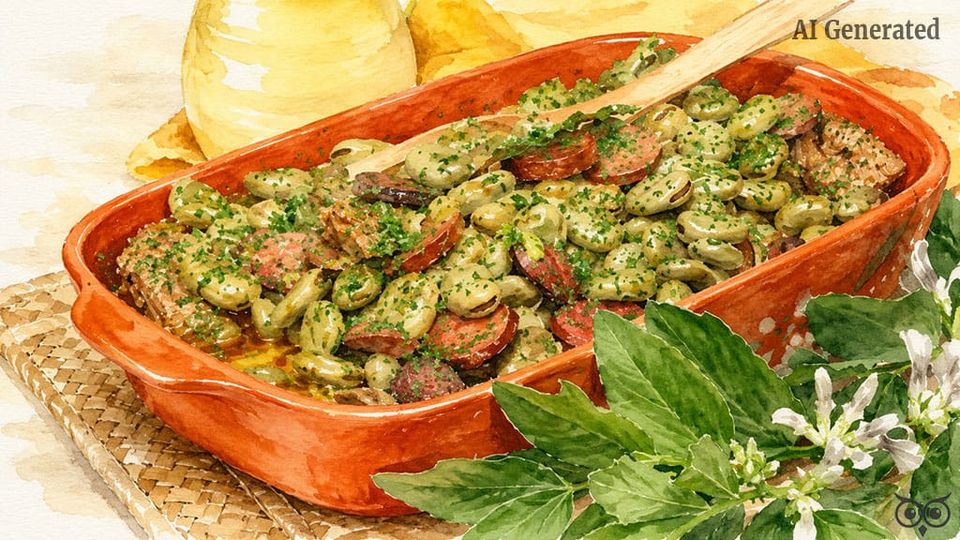 Favas Guisadas à Portuguesa