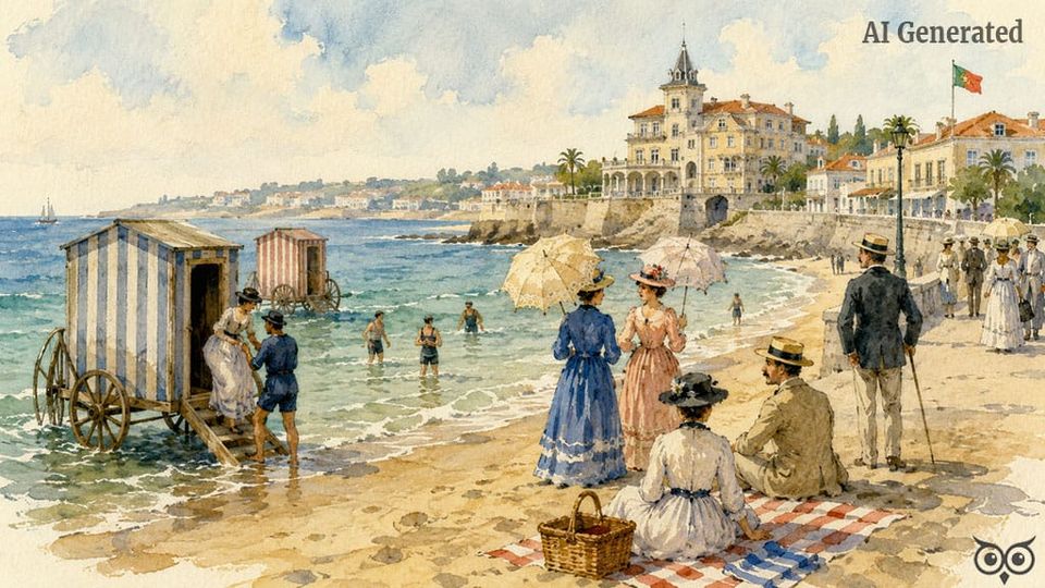 Como os portugueses descobriram a praia