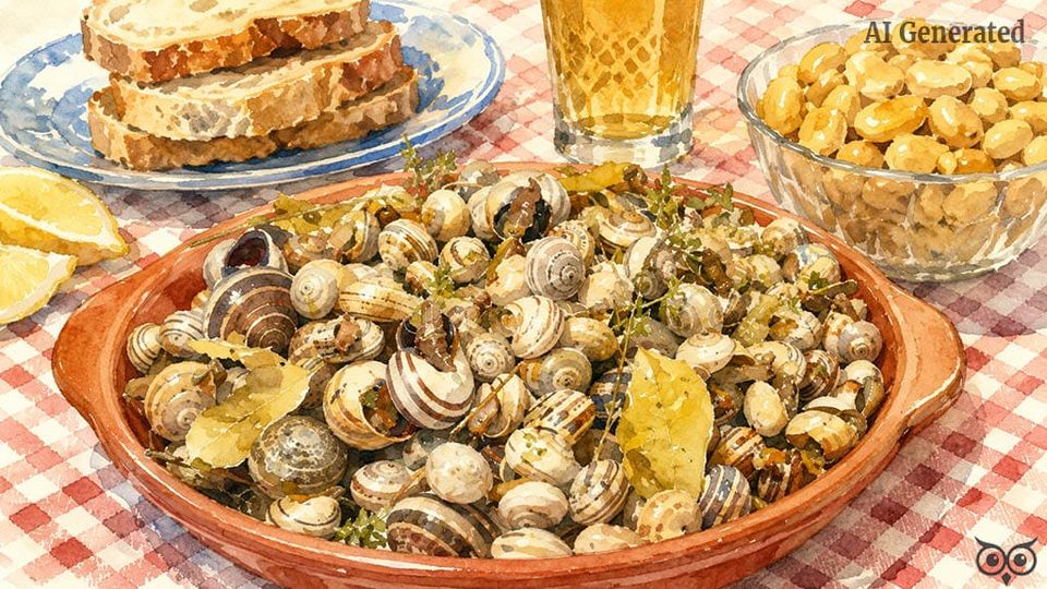 Há caracóis! O sabor do verão português