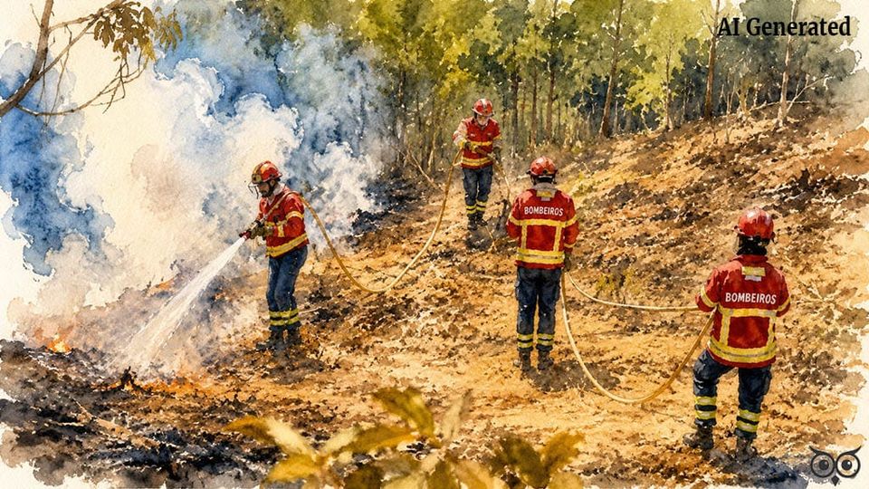 Portugal em Estado de Alerta: Calor Extremo e Incêndios em Todo o País
