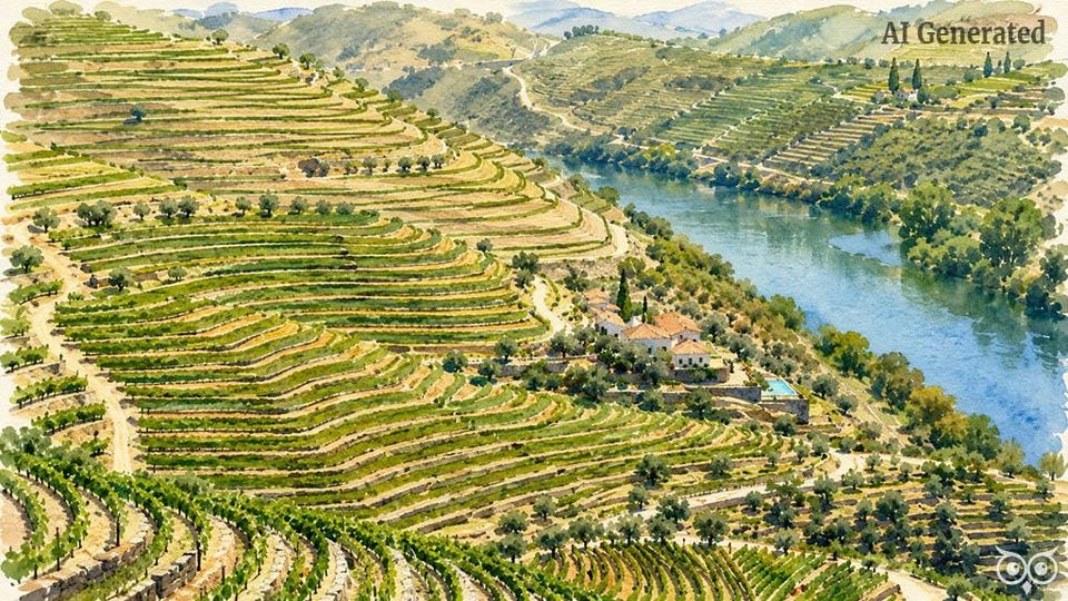 Os socalcos do Douro e o tempo das vindimas