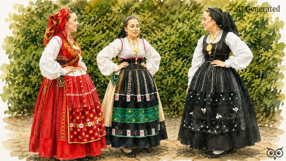 O traje de Viana, um Minho vestido de cores