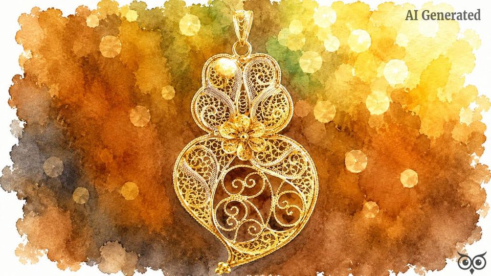 O Coração de Viana, ouro tecido como renda