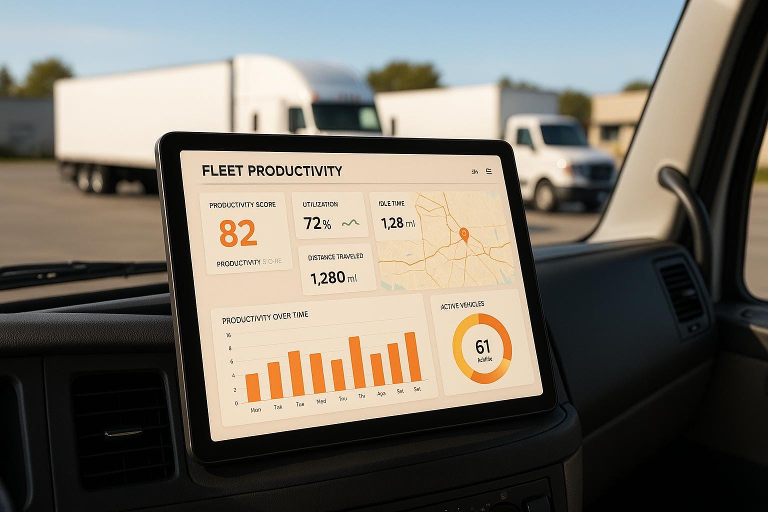 How to Measure Fleet Productivity with Telematics