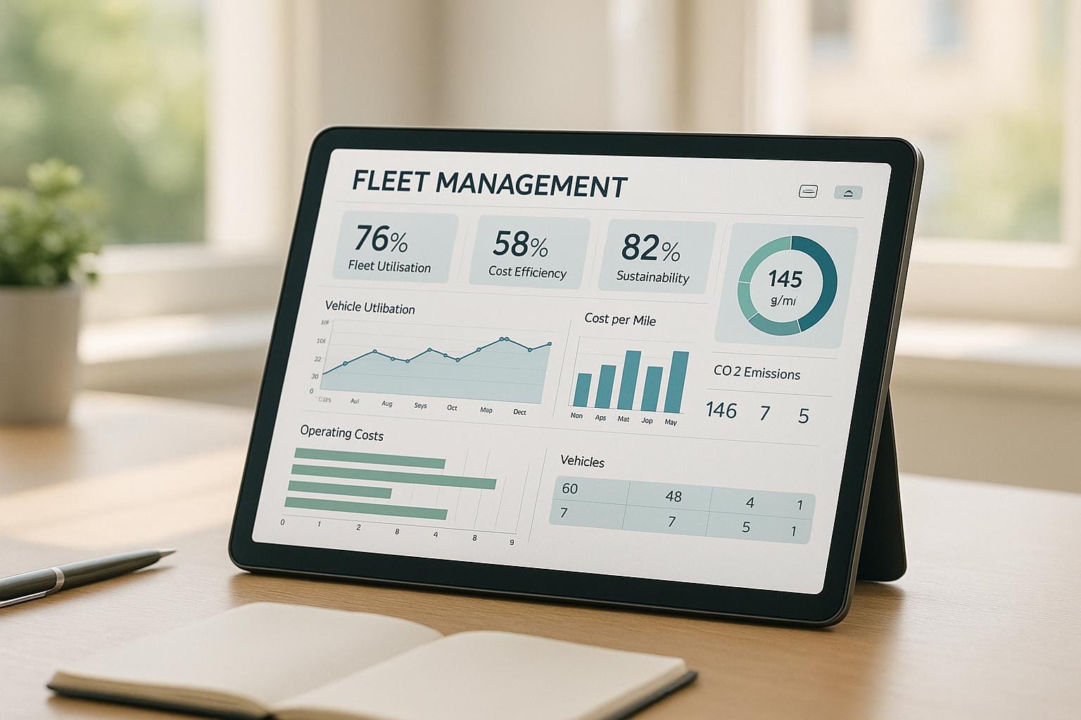 Fleet Utilisation Metrics: Meaning and Formula