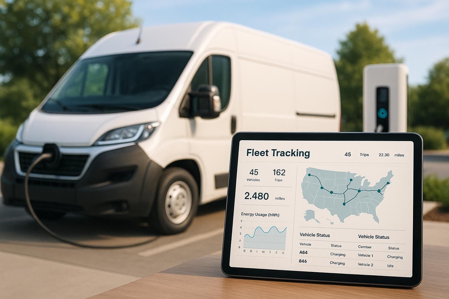 Top 7 EV Tracking Solutions for Fleets