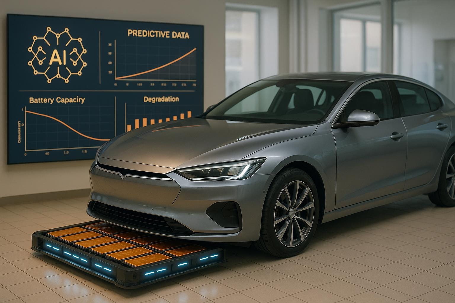 How AI Predicts EV Battery Degradation