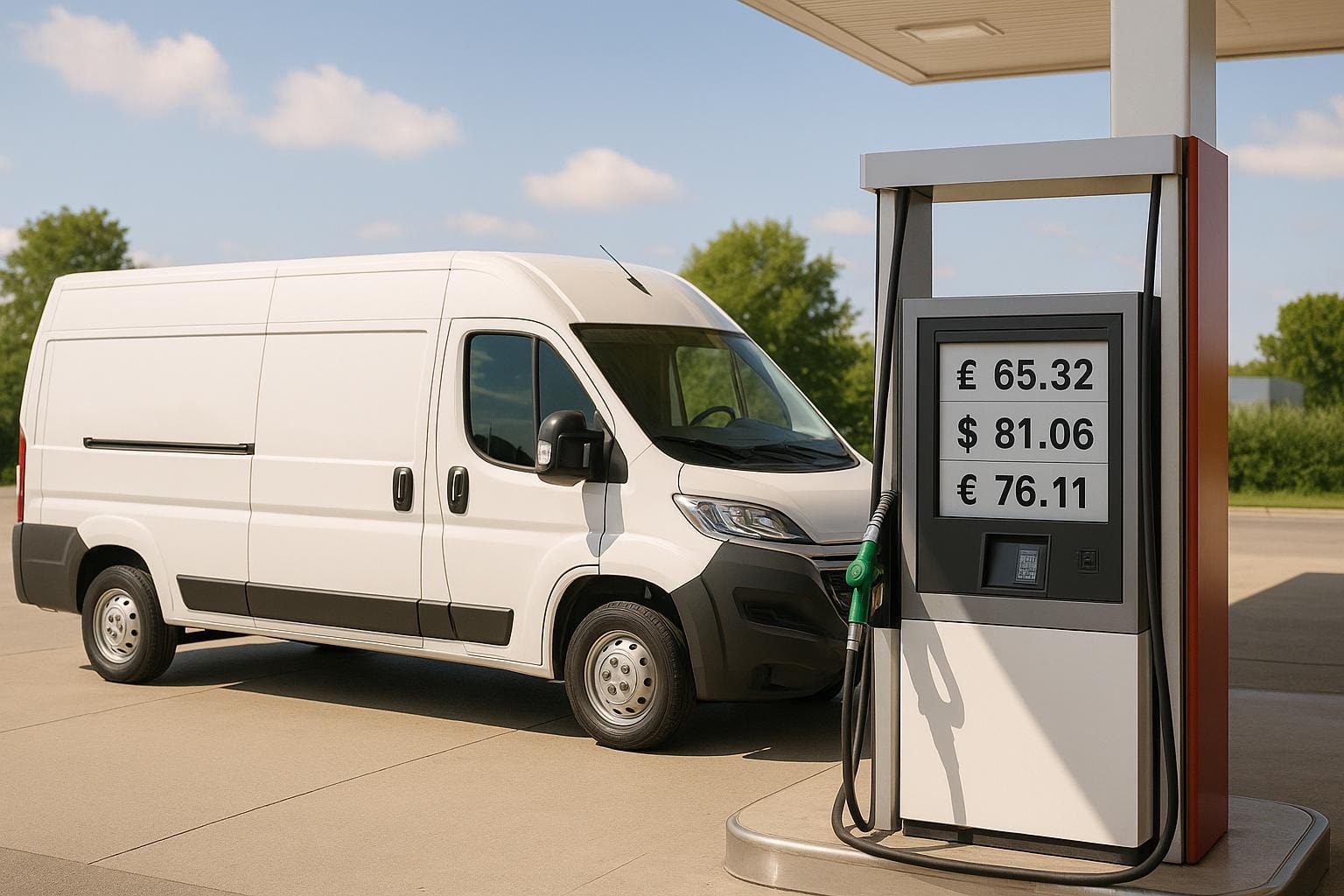 Van Fuel Cost Calculator