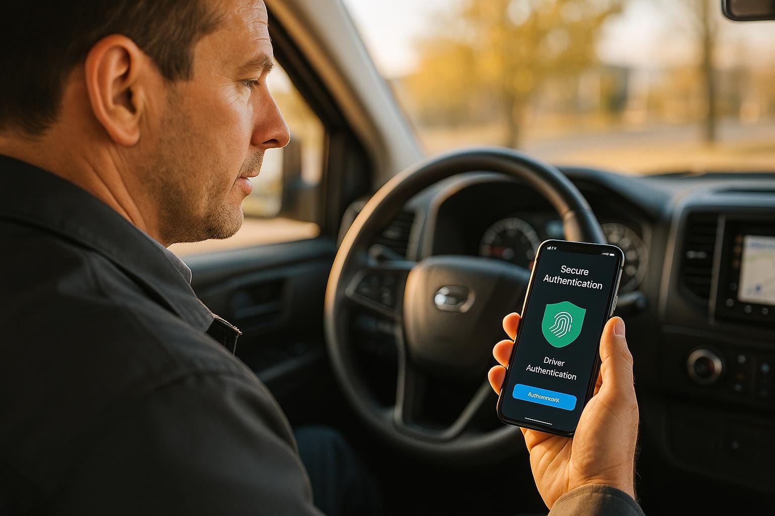 Mobile Driver Authentication for Fleet Security