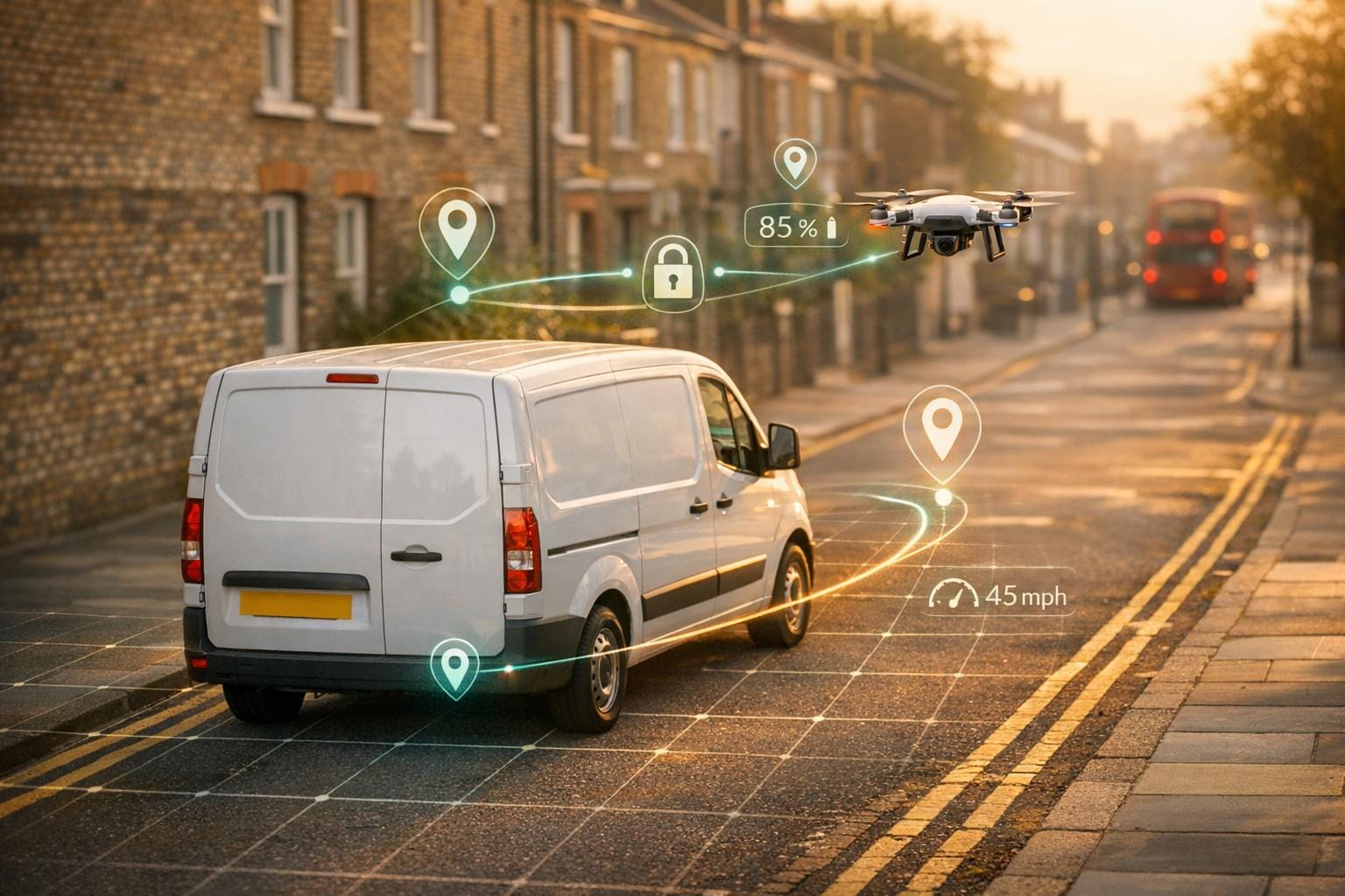 Integrating Drones with Fleet Telematics Systems