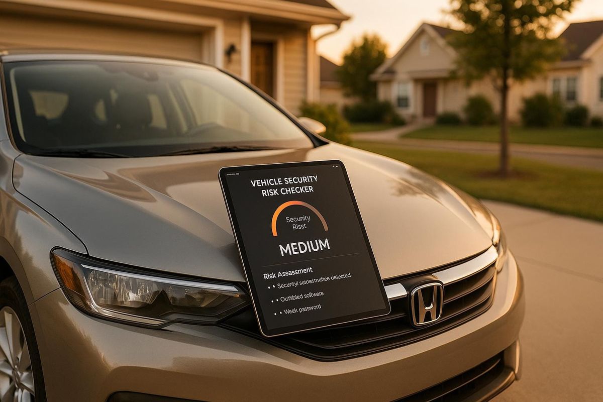 Vehicle Security Risk Checker