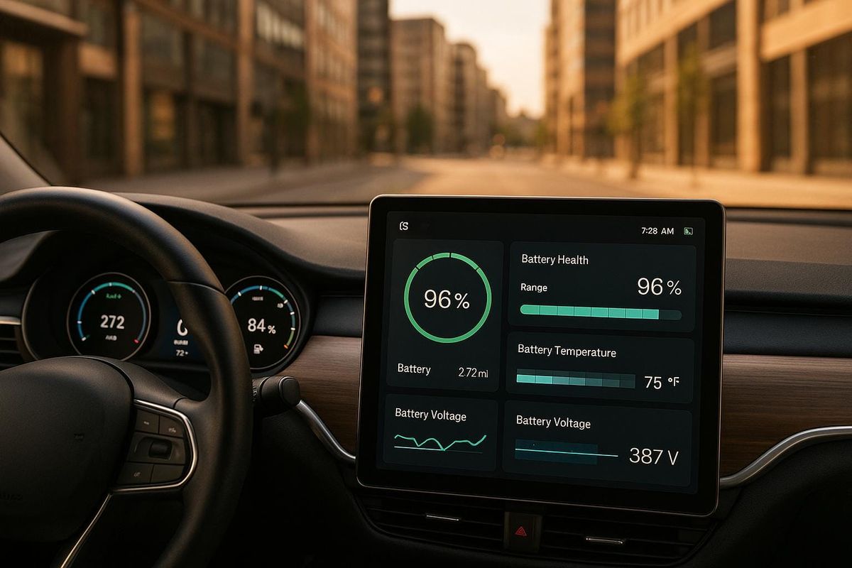 Telematics Role in EV Battery Health Monitoring