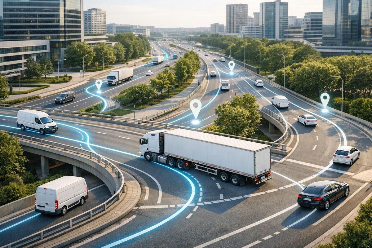 AI Route Optimisation for Multi-Vehicle Fleets