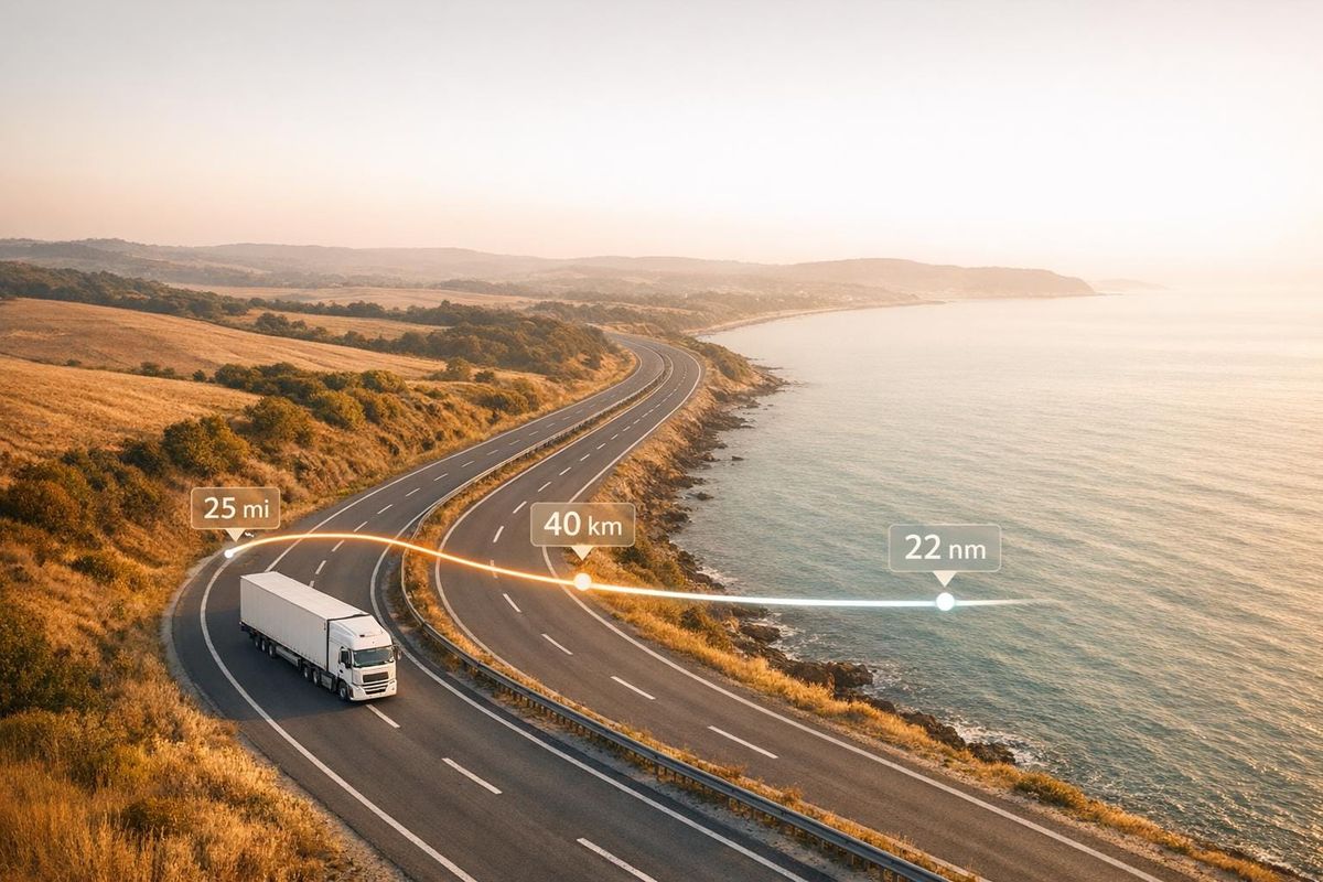 Fleet Route Distance Converter