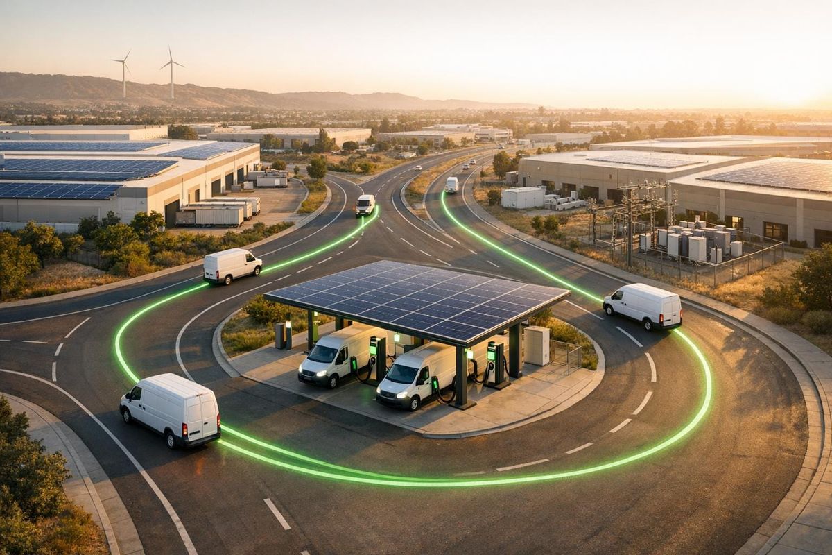 Energy-Efficient Routes with Smart Grid Data