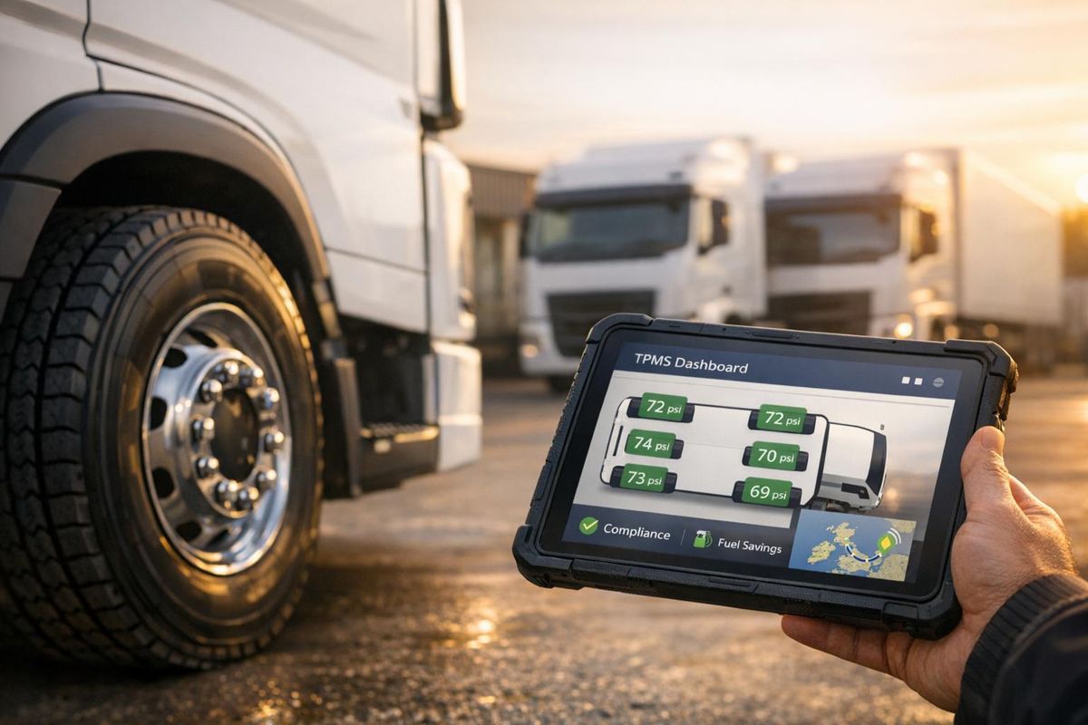 Ultimate Guide to Tyre Pressure Monitoring for Fleets
