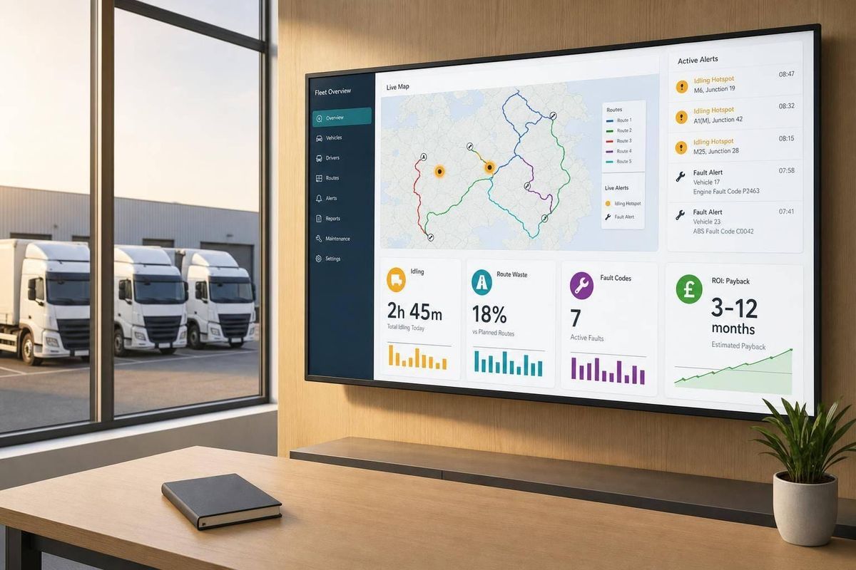 Telematics Data Visualisation: ROI for Fleet Operators