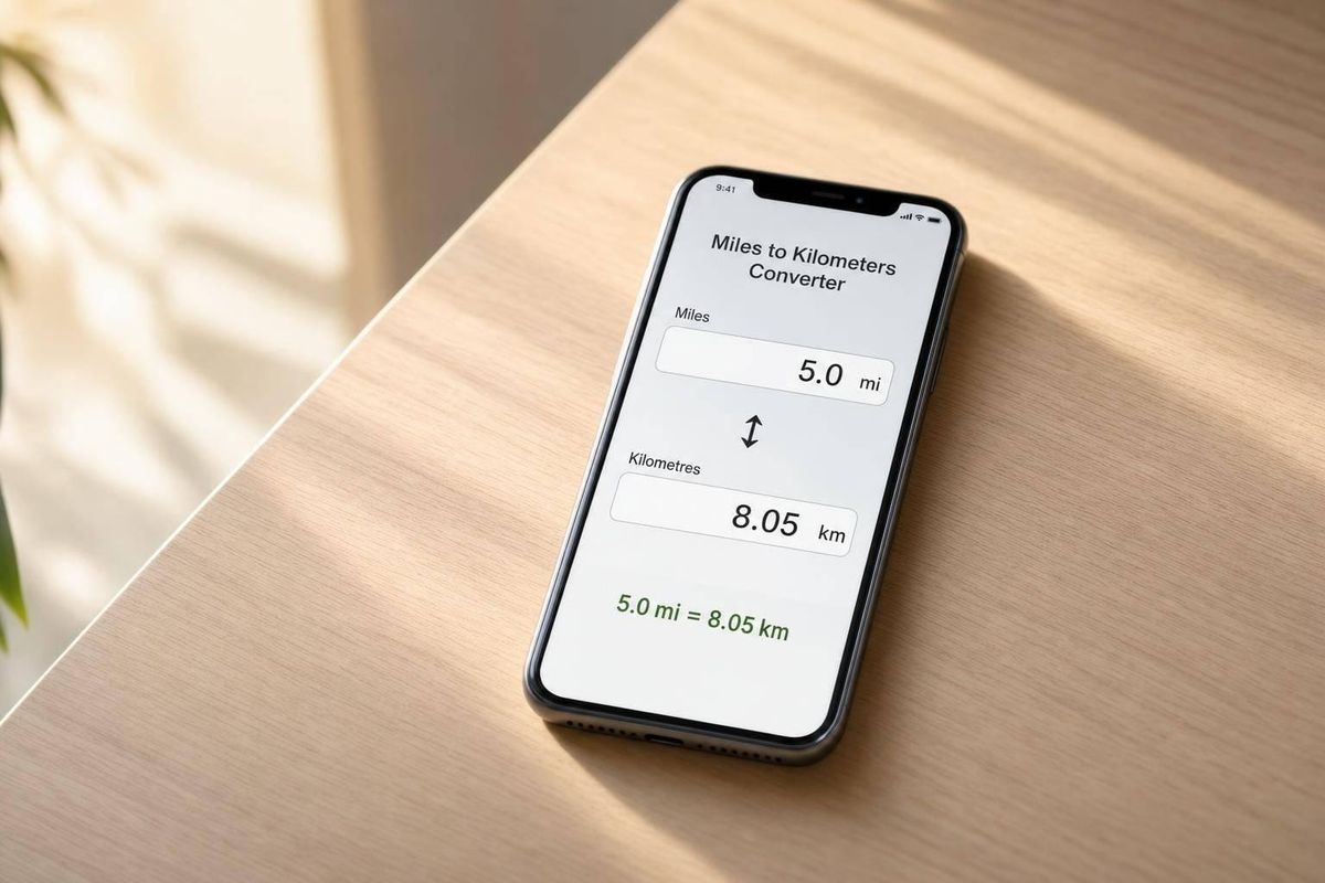 Miles to Kilometers Converter