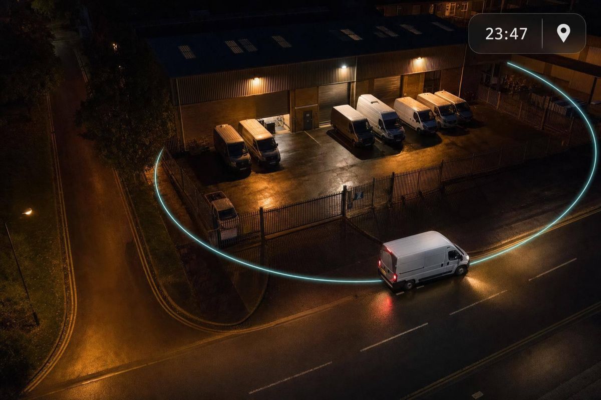 How Geofencing Solves Out-of-Hours Van Use