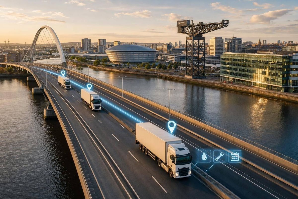 Best Fleet Tracking Devices for Trucks in Glasgow