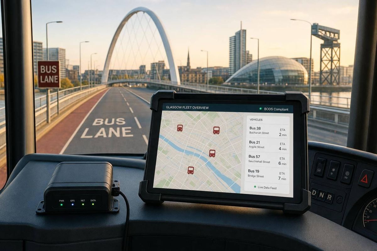 Best Fleet Tracking Devices for Buses in Glasgow