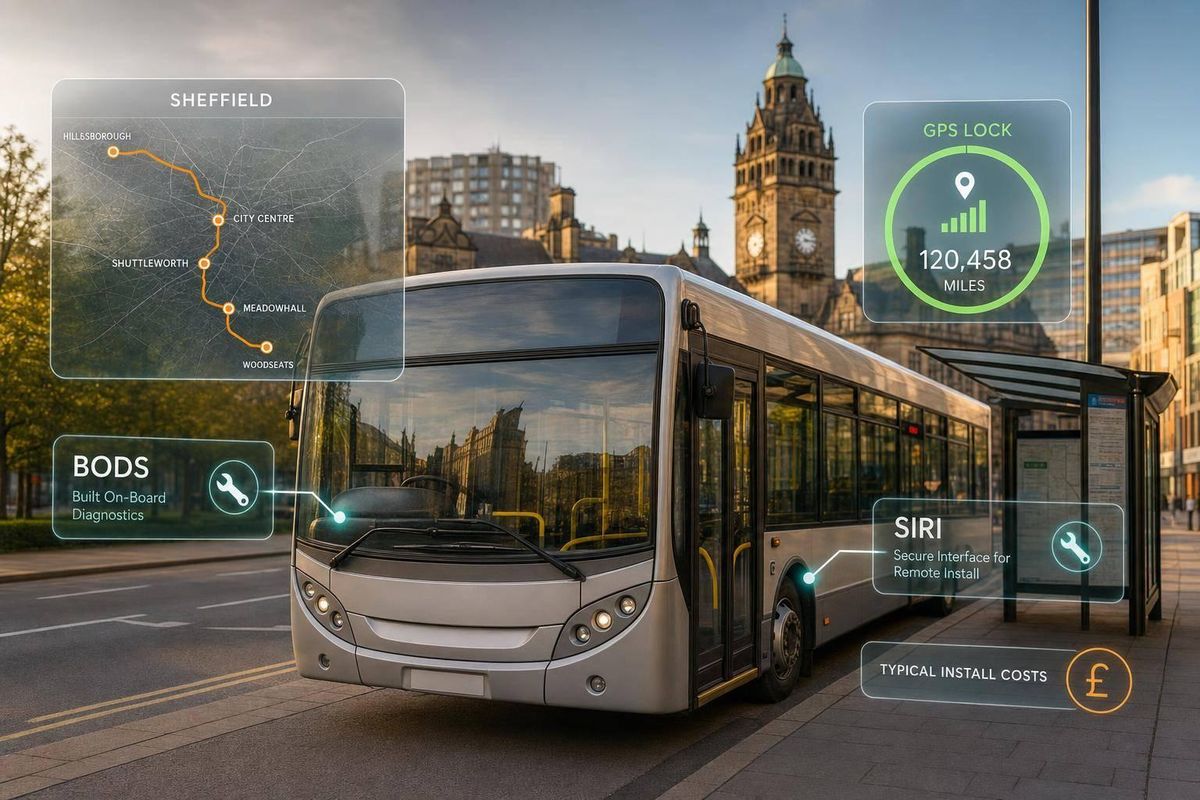 Best Fleet Tracking Devices for Buses in Sheffield