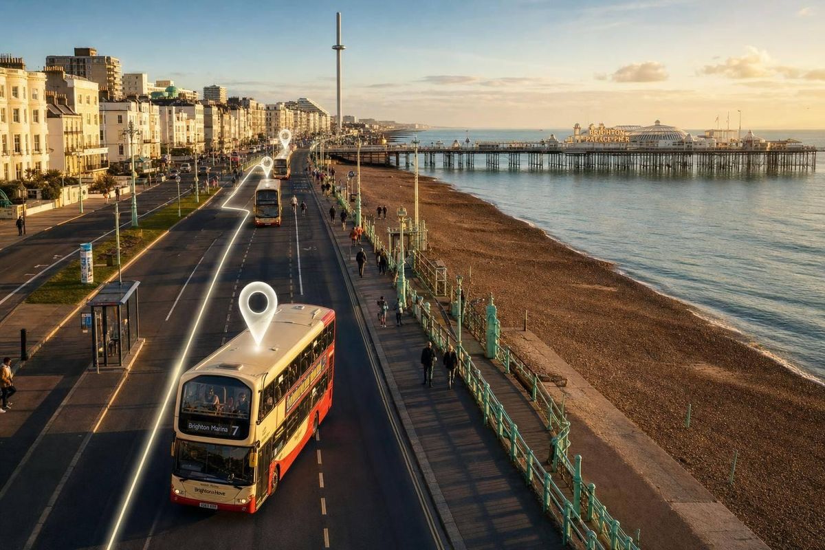 Best Fleet Tracking Devices for Buses in Brighton