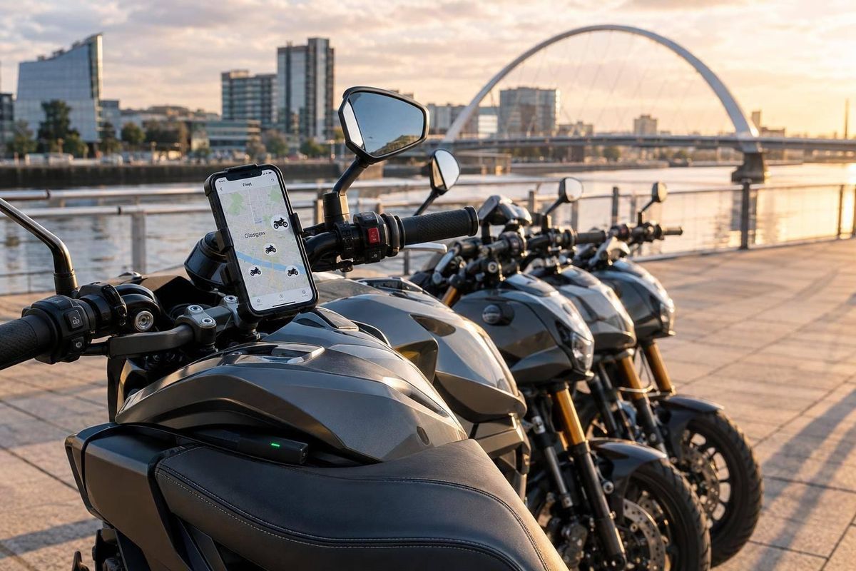 Best Fleet Tracking Devices for Motorcycles in Glasgow