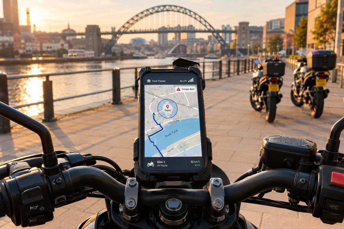 Best Fleet Tracking Devices for Motorcycles in Newcastle