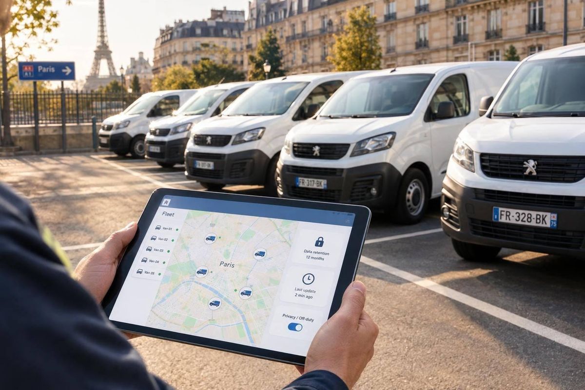 Fleet Tracking Regulations Explained: A Guide for Courier Businesses in France