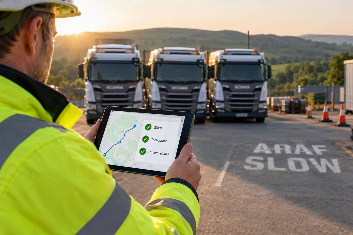 Fleet Tracking Regulations Explained: A Guide for Construction Contractors in Wales