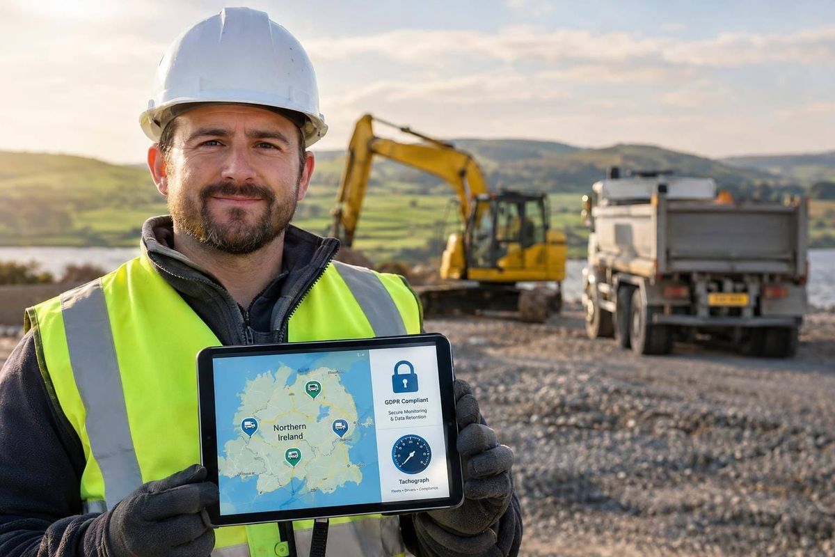 Fleet Tracking Regulations Explained: A Guide for Construction Contractors in Northern Ireland