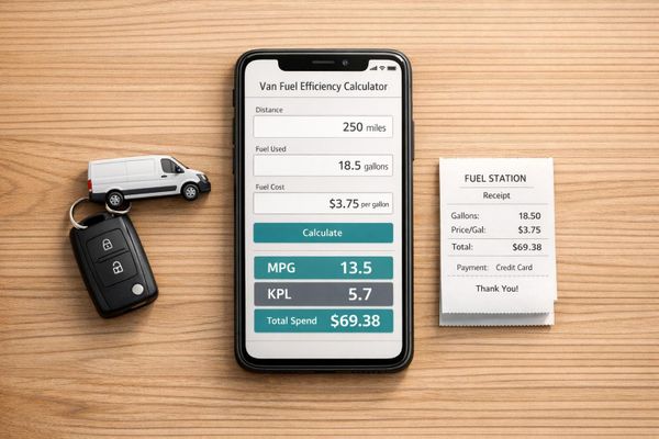 Van Fuel Efficiency Calculator