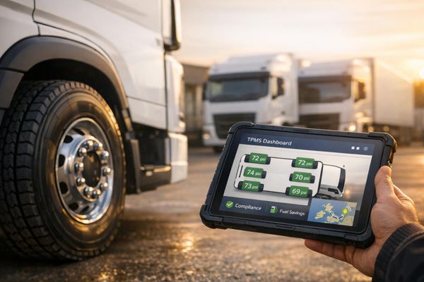 Ultimate Guide to Tyre Pressure Monitoring for Fleets