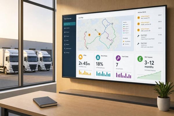 Telematics Data Visualisation: ROI for Fleet Operators