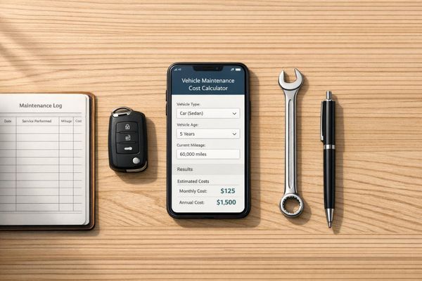 Vehicle Maintenance Cost Calculator Tool