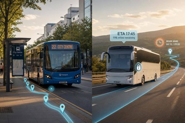 Bus vs Coach Fleet Tracking Systems