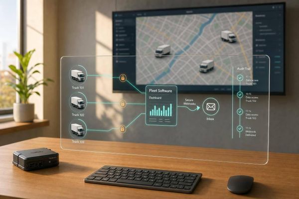 How Telematics APIs Link with Fleet Software