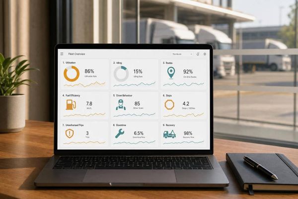 9 Fleet KPIs Live Telematics Software Tracks