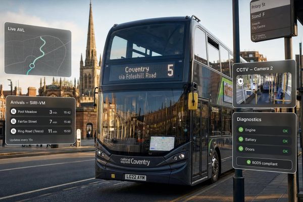 Best Fleet Tracking Devices for Buses in Coventry