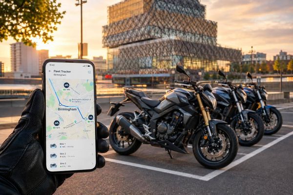 Best Fleet Tracking Devices for Motorcycles in Birmingham