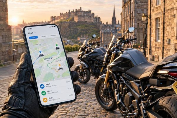 Best Fleet Tracking Devices for Motorcycles in Edinburgh