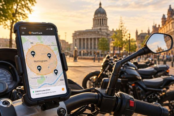 Best Fleet Tracking Devices for Motorcycles in Nottingham