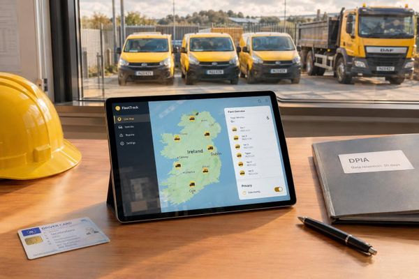 Fleet Tracking Regulations Explained: A Guide for Construction Contractors in Ireland