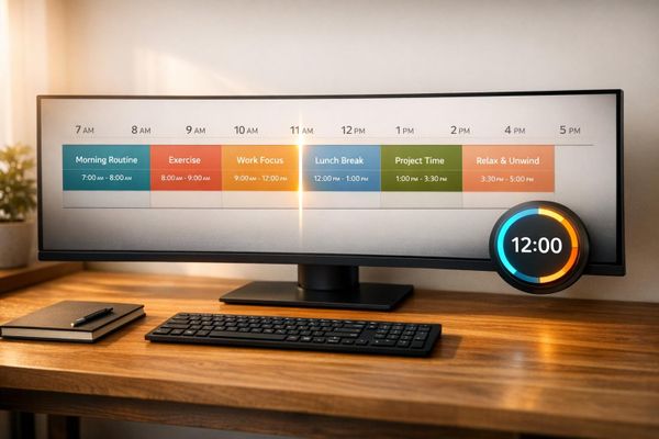 How Visual Timelines Improve ADHD Time Management